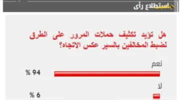 تأييد شعبي ساحق.. هل تتكثف حملات المرور لضبط المخالفين بالسير عكس الاتجاه؟ 2